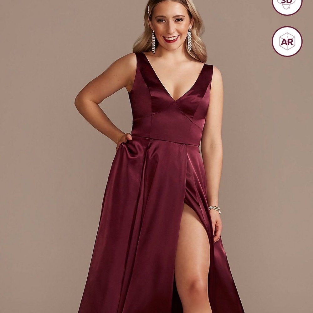 David’s bridal bridesmaid dress